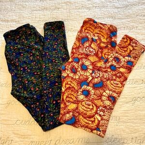 Colorful Leggings Set from LuLaRoe, One Size